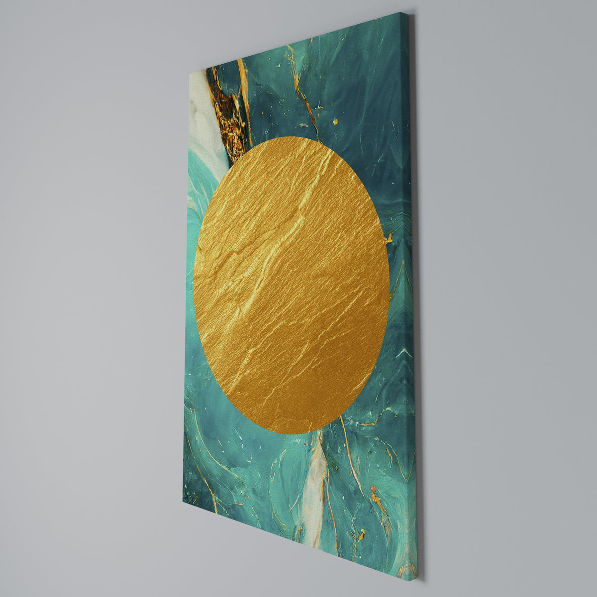 ETHEREAL AZURE Quadro em tela vertical