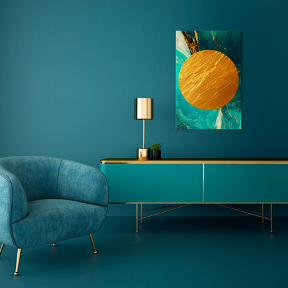 ETHEREAL AZURE Quadro em tela vertical
