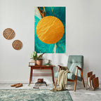 ETHEREAL AZURE Peel and Stick Vertical Poster