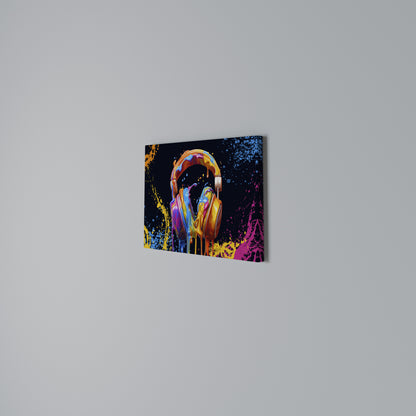 MUSIC IS MY EXTASY Horizontal Canvas Print