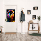 MUSIC IS MY EXTASY Peel and Stick Vertical Poster