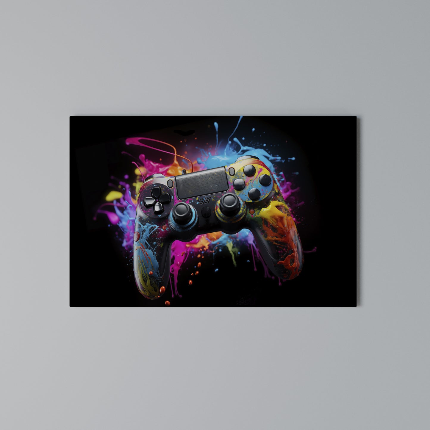 CYBERNETIC GAME Horizontal Canvas Print