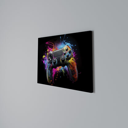 CYBERNETIC GAME Horizontal Canvas Print