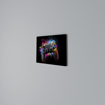 CYBERNETIC GAME Horizontal Canvas Print