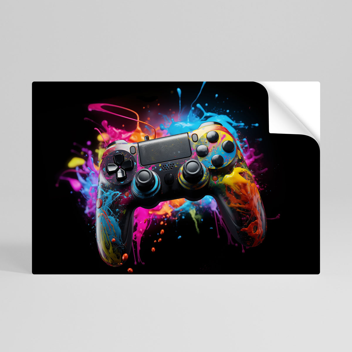 CYBERNETIC GAME Póster Autocolante Horizontal