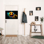 TRIPPY HAPPINESS Peel and Stick Horizontal Poster