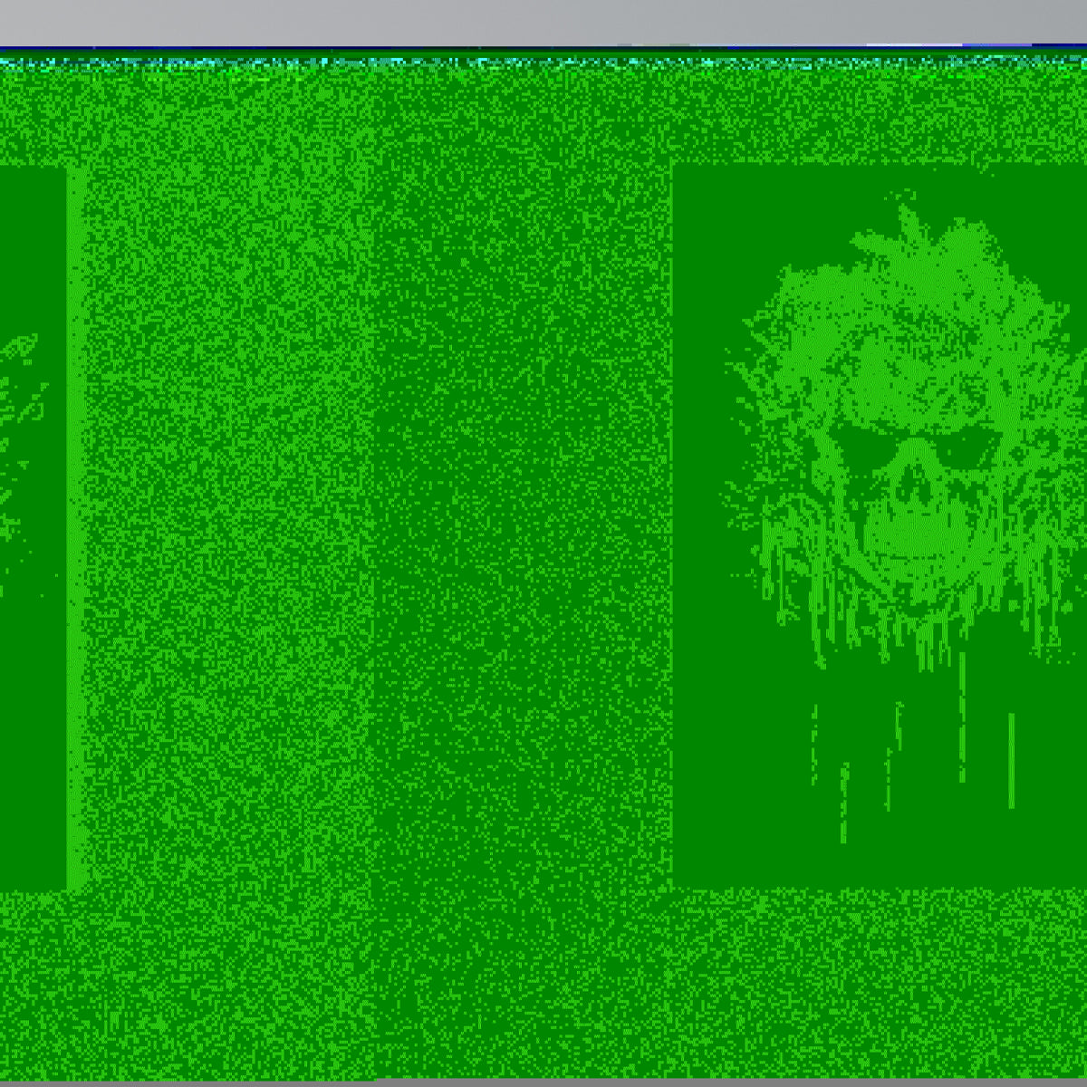 SKULL QUEST Quadro em tela vertical