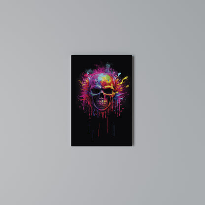SKULL QUEST Quadro em tela vertical