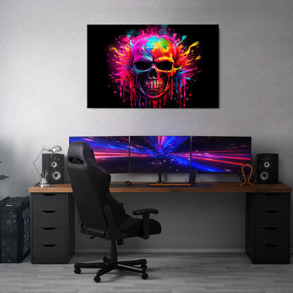 SKULL QUEST Horizontal Canvas Print