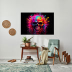 SKULL QUEST Poster Horizontal Autocolante