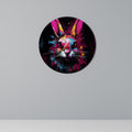 DON'T FOLLOW THE RABBIT Quadro Redondo Decorativo