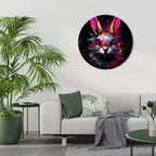 DON'T FOLLOW THE RABBIT Quadro Redondo Decorativo