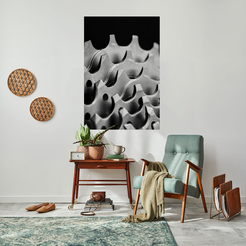 GEARSCAPE SYMPHONY Peel and Stick Vertical Poster