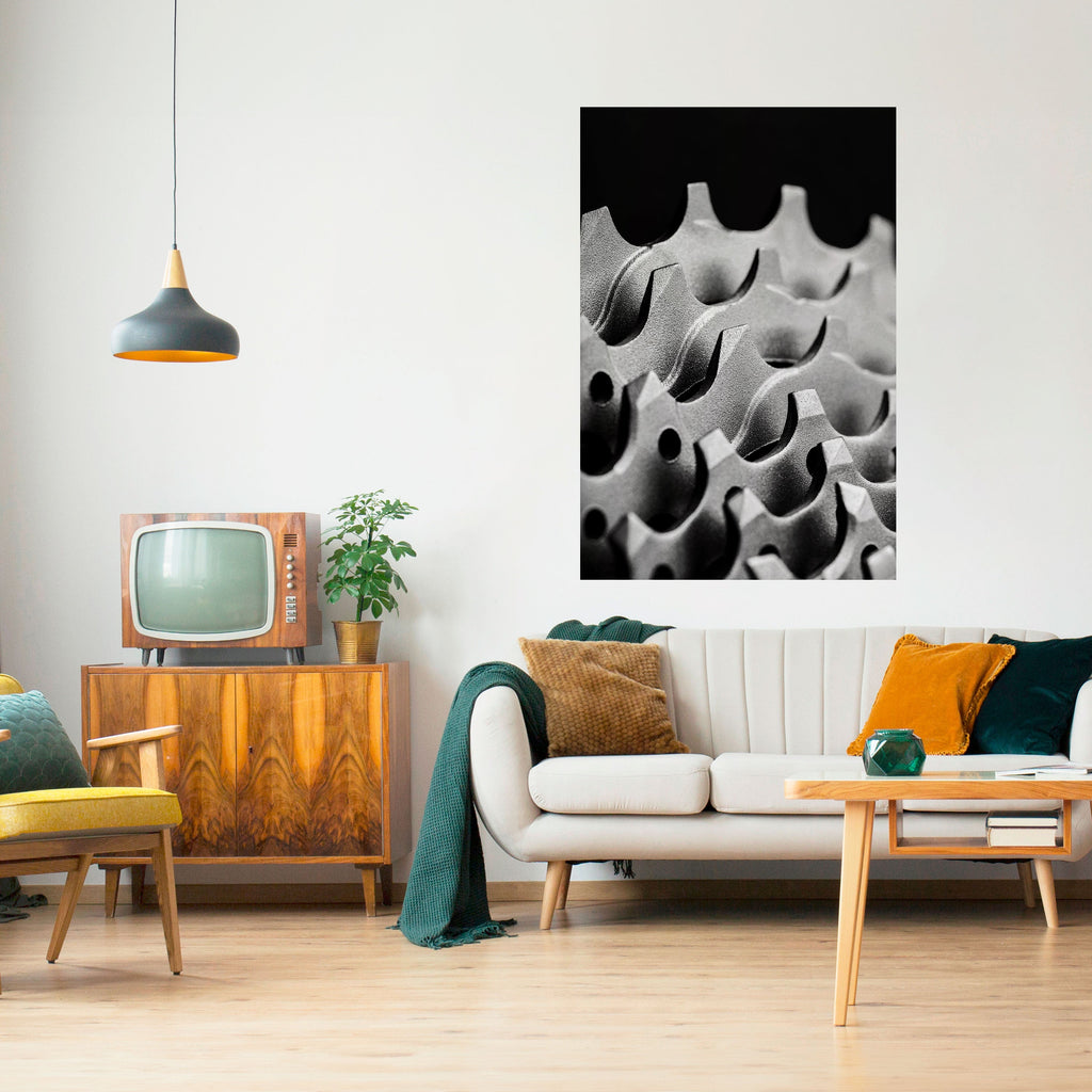 GEARSCAPE SYMPHONY Peel and Stick Vertical Poster