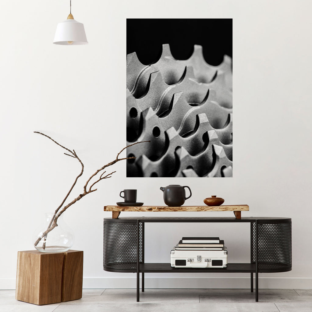 GEARSCAPE SYMPHONY Peel and Stick Vertical Poster