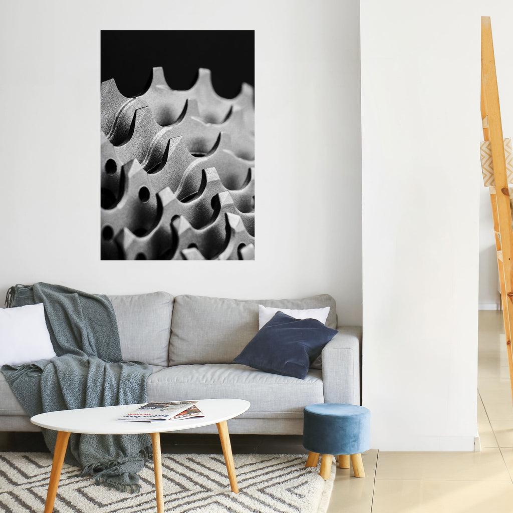 GEARSCAPE SYMPHONY Peel and Stick Vertical Poster