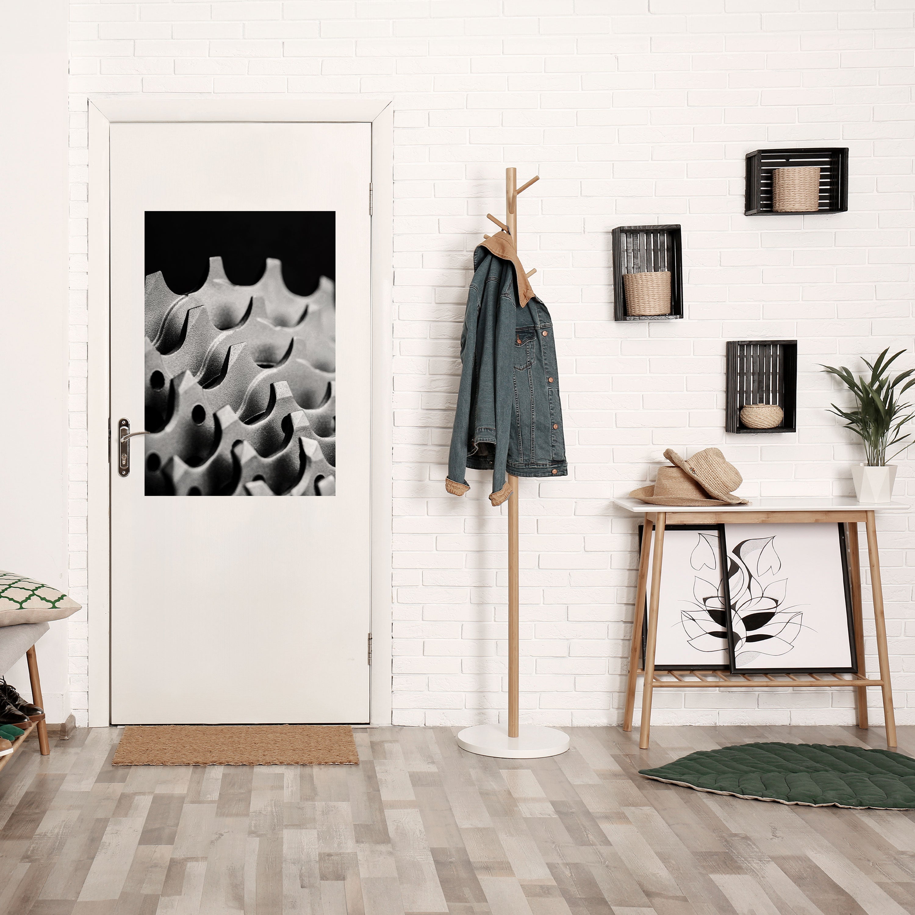 GEARSCAPE SYMPHONY Peel and Stick Vertical Poster