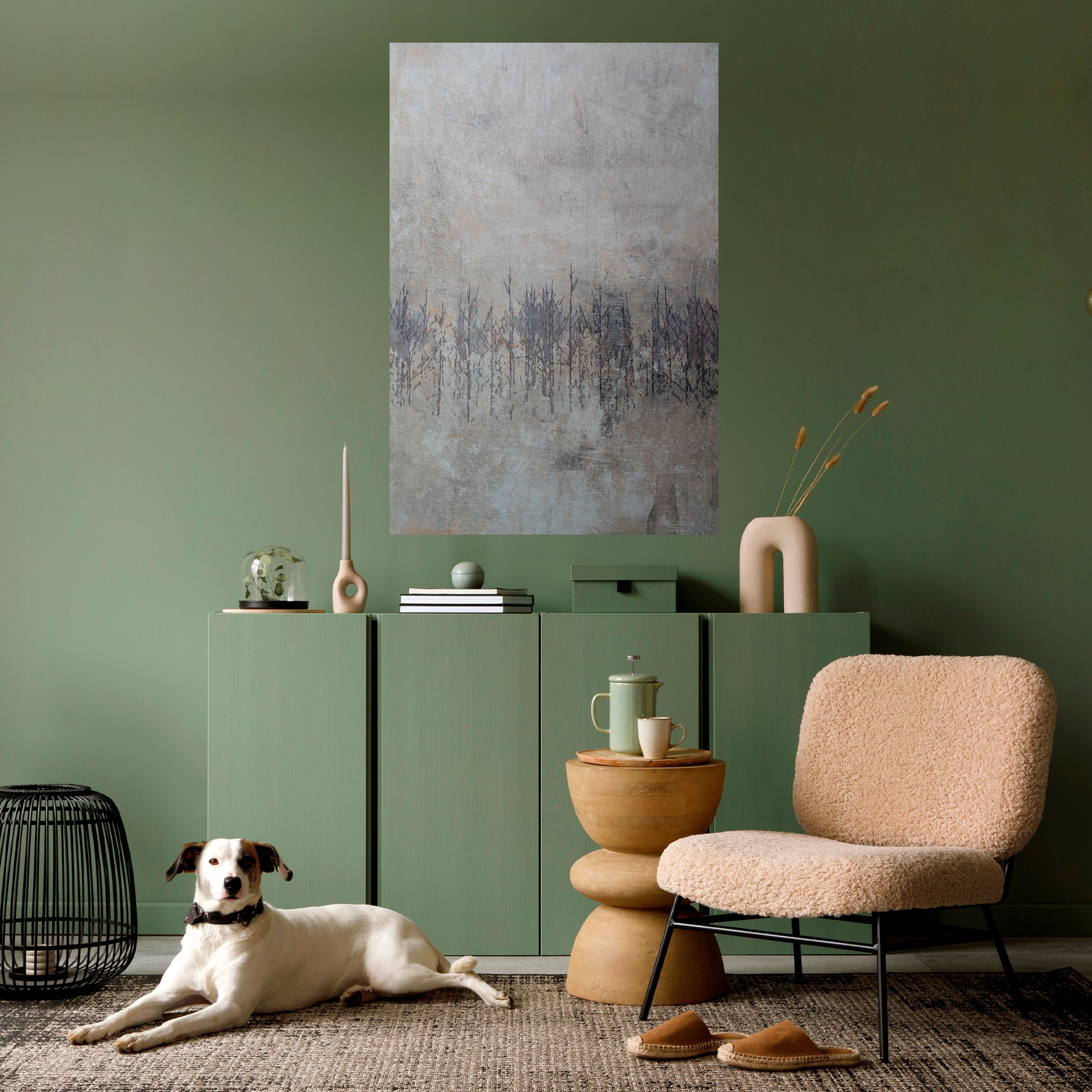 GHOSTS OF NATURE Peel and Stick Vertical Poster