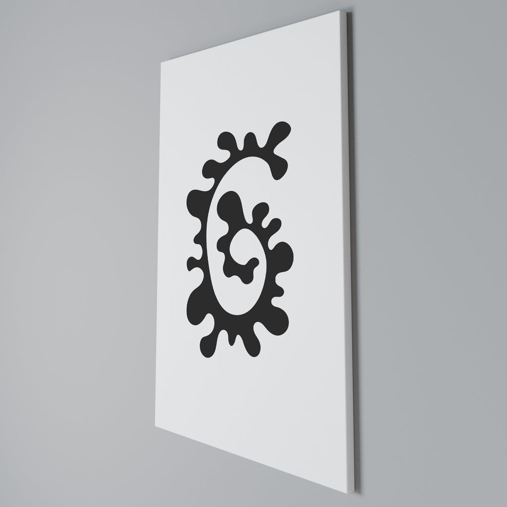 THE BLEND OF YESTERDAY Vertical Canvas Print
