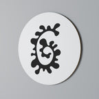 THE BLEND OF YESTERDAY Round Wall Art