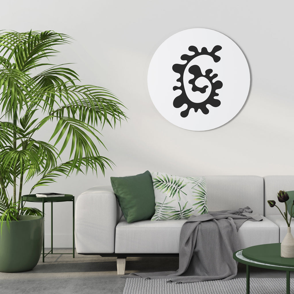 THE BLEND OF YESTERDAY Round Wall Art