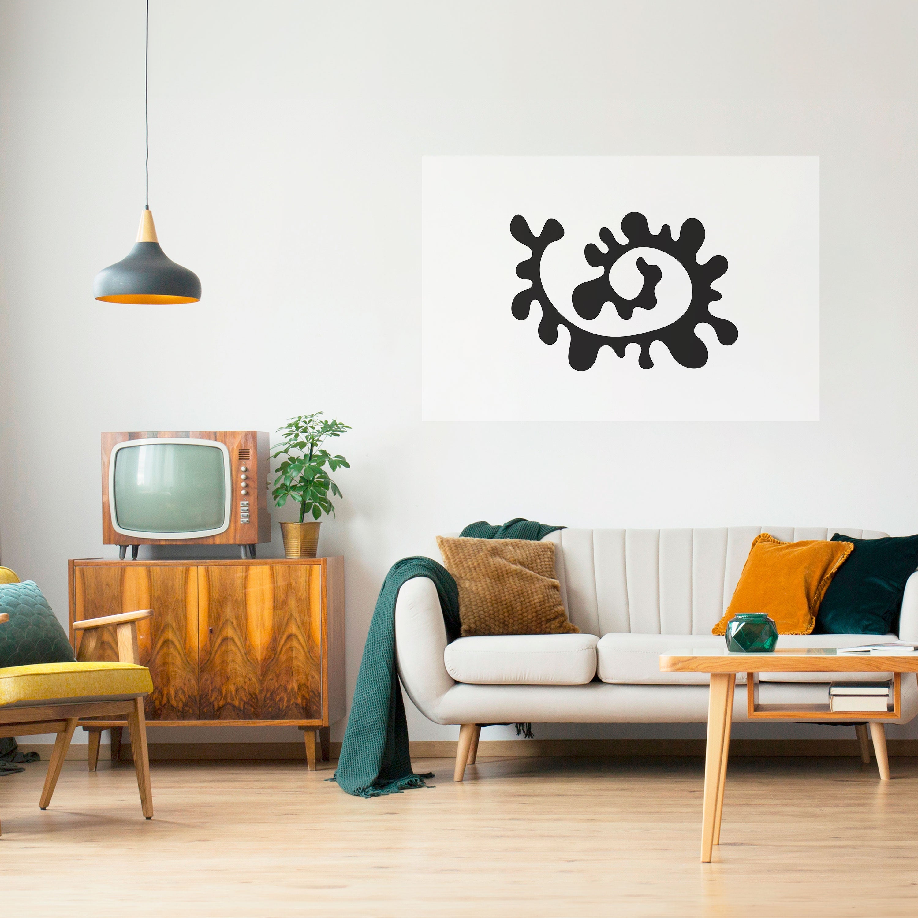 THE BLEND OF YESTERDAY Poster Horizontal Autocolante