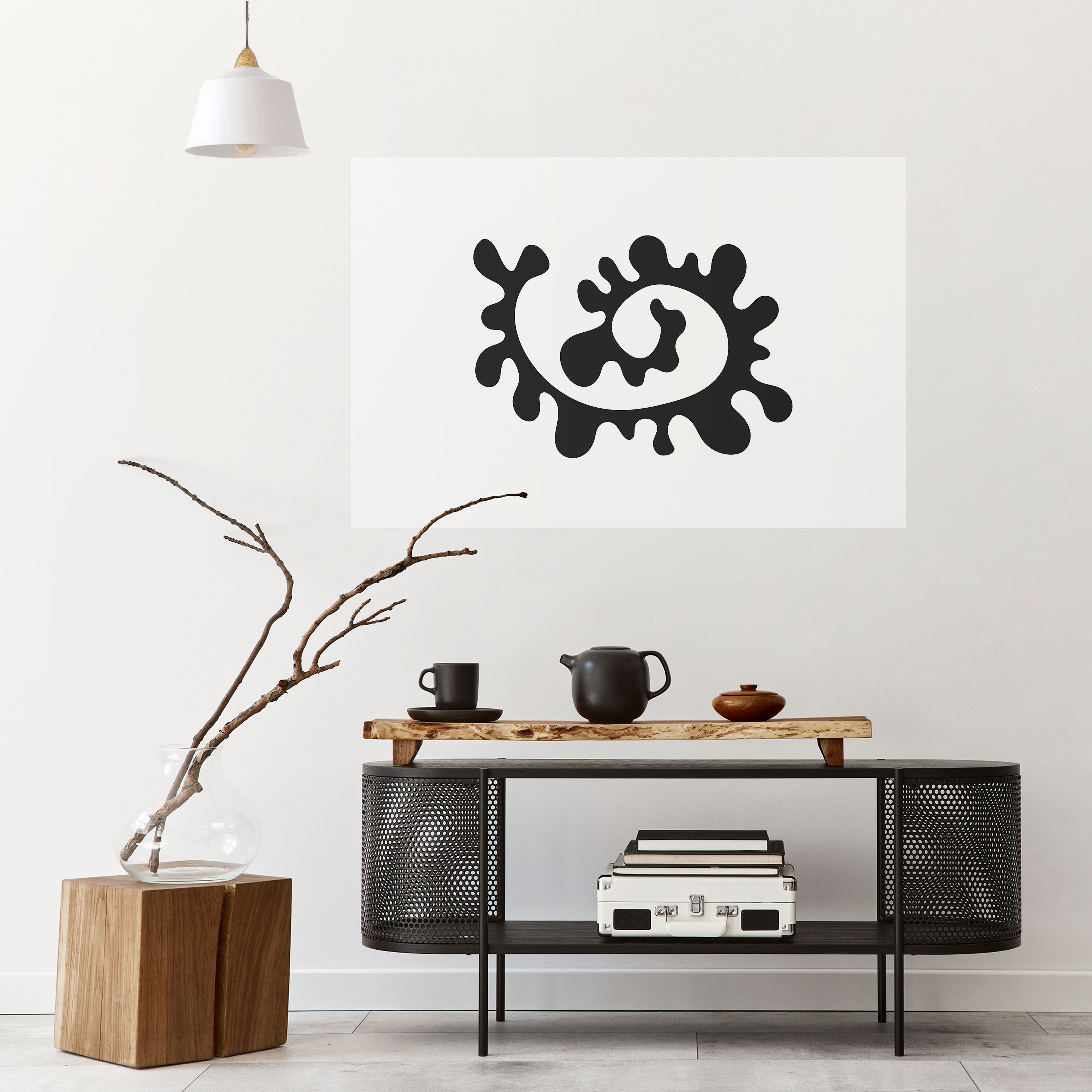 THE BLEND OF YESTERDAY Poster Horizontal Autocolante