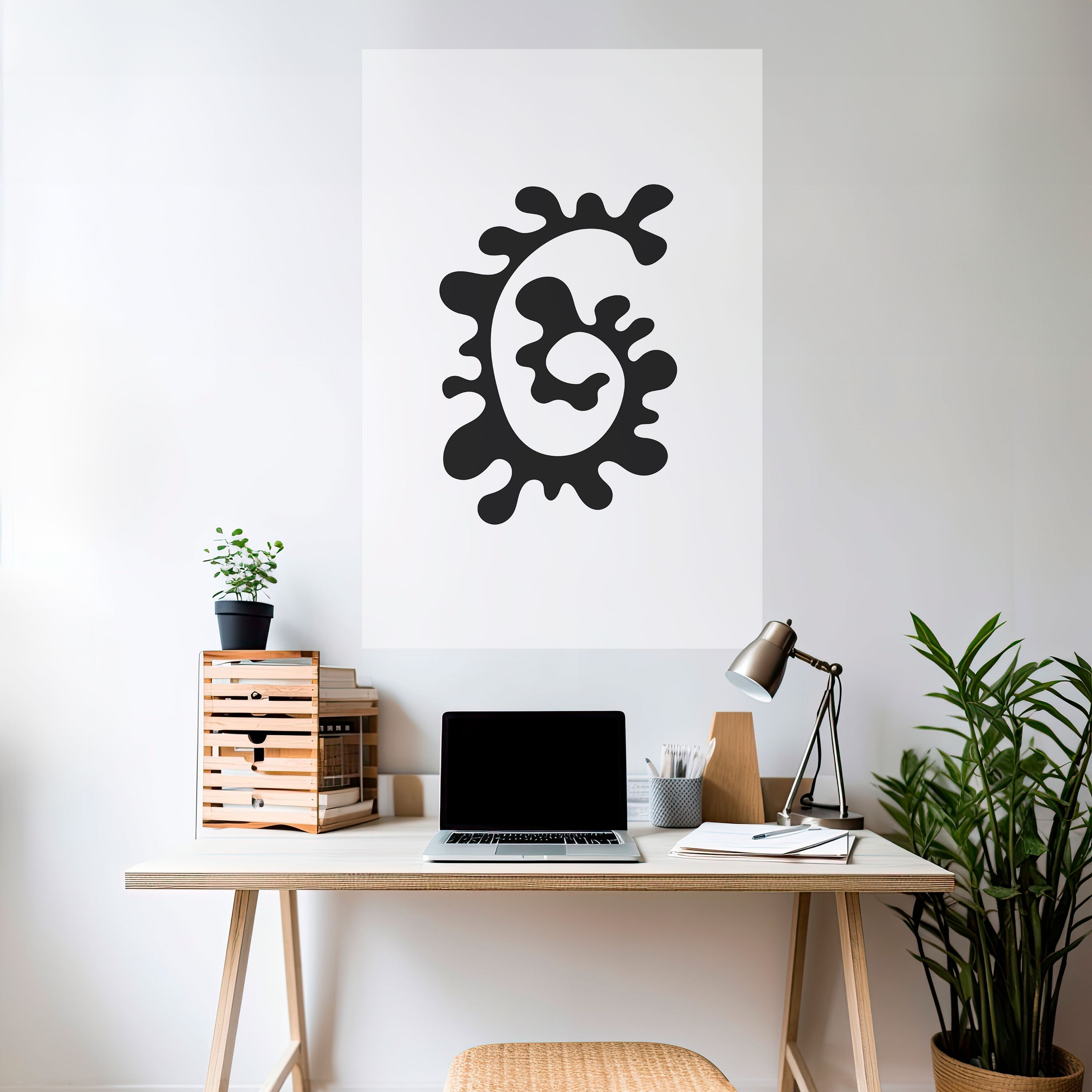 THE BLEND OF YESTERDAY Peel and Stick Vertical Poster