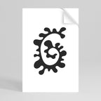 THE BLEND OF YESTERDAY Peel and Stick Vertical Poster