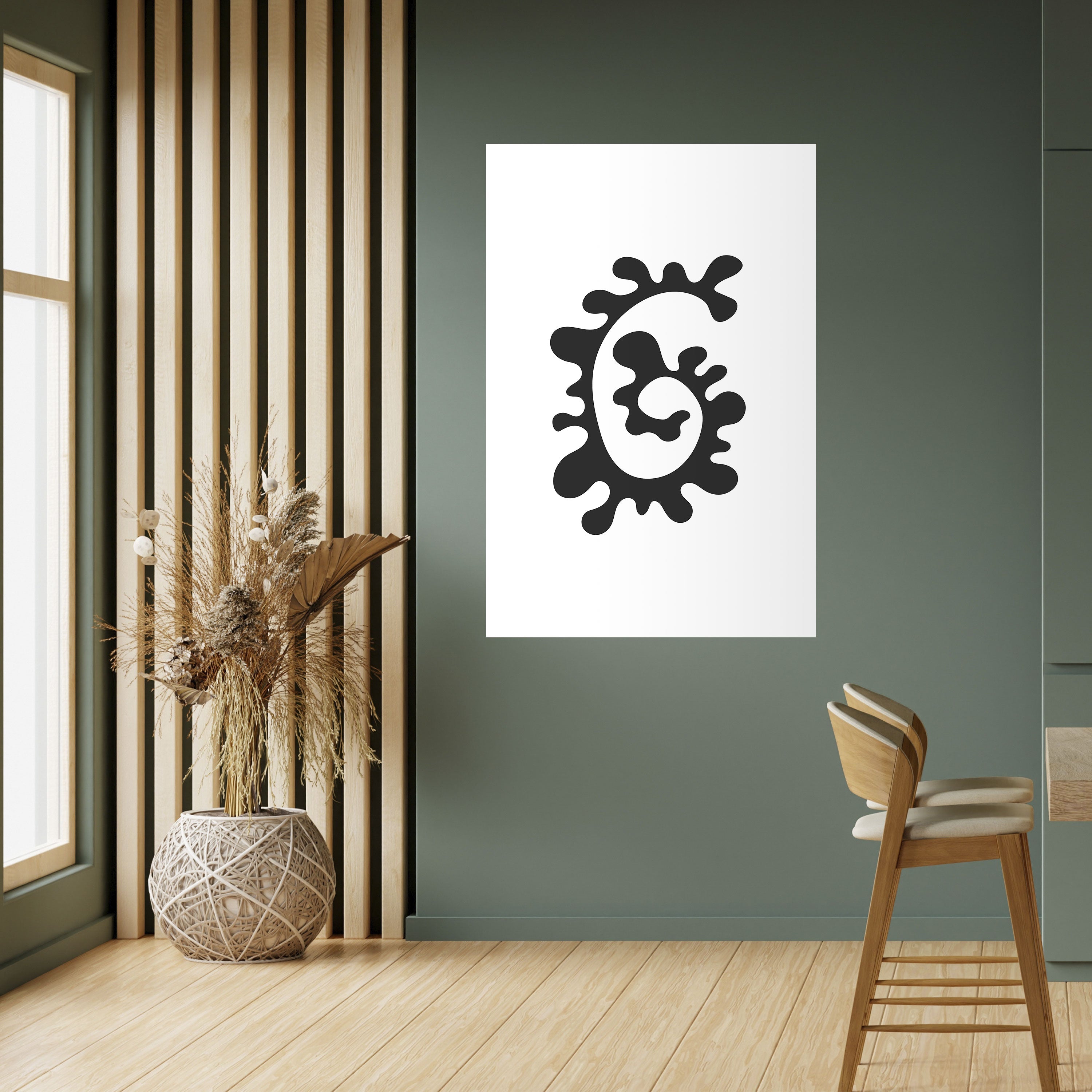 THE BLEND OF YESTERDAY Peel and Stick Vertical Poster