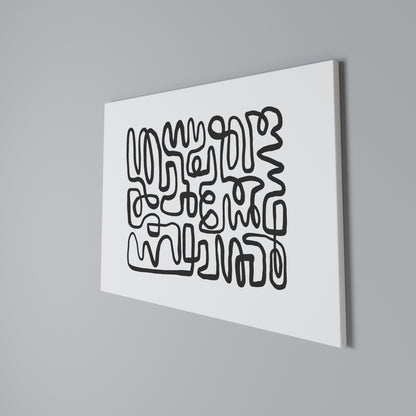 LOST IN THE ECHO Horizontal Canvas Print
