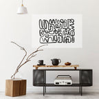 LOST IN THE ECHO Poster Horizontal Autocolante