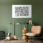 LOST IN THE ECHO Poster Horizontal Autocolante