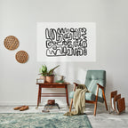 LOST IN THE ECHO Poster Horizontal Autocolante