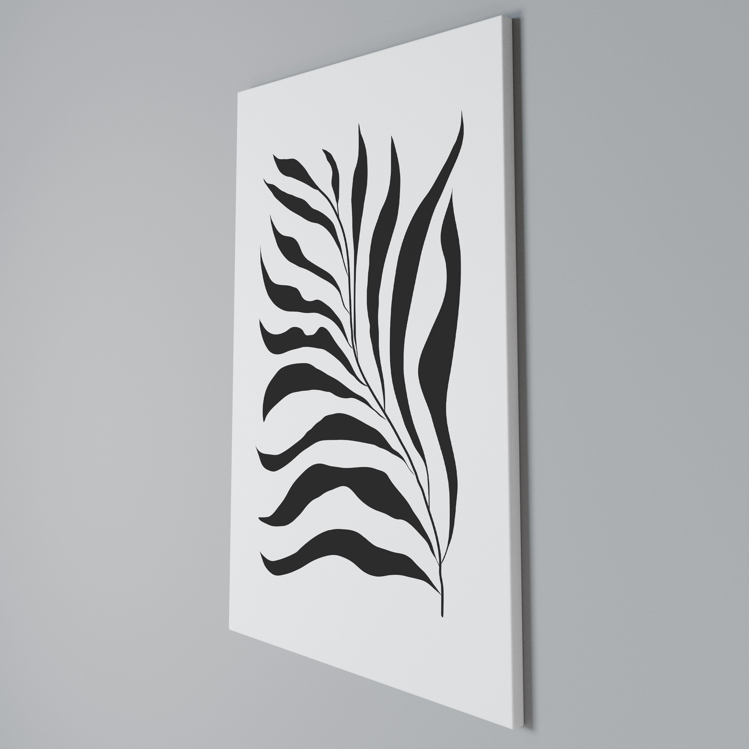 SHADOW PLANT Quadro em tela vertical