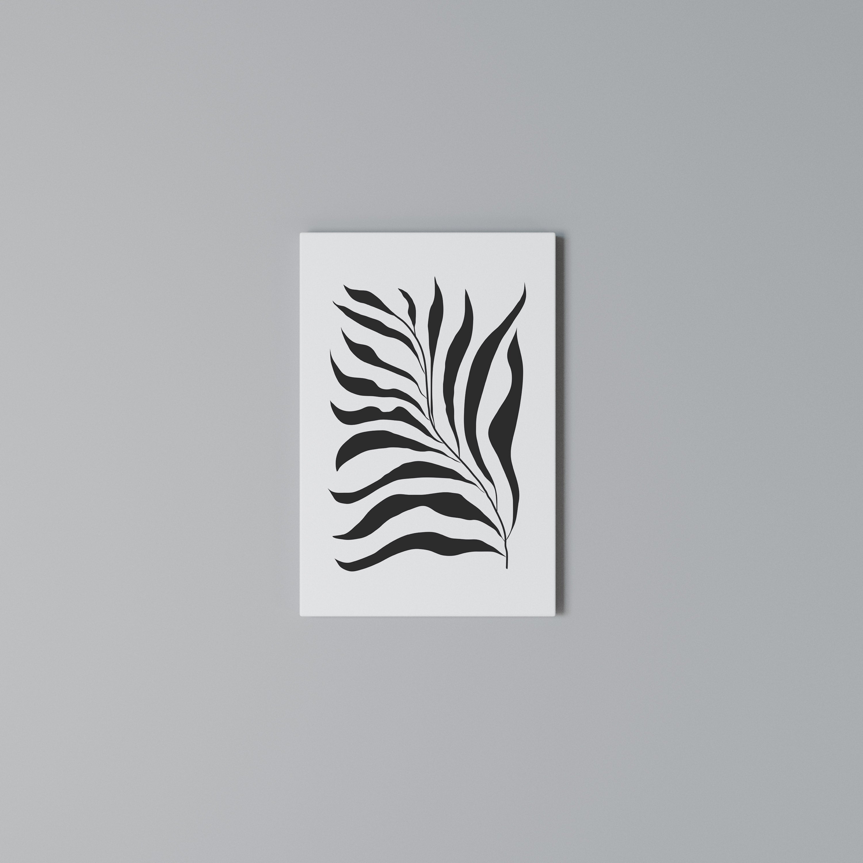 SHADOW PLANT Quadro em tela vertical