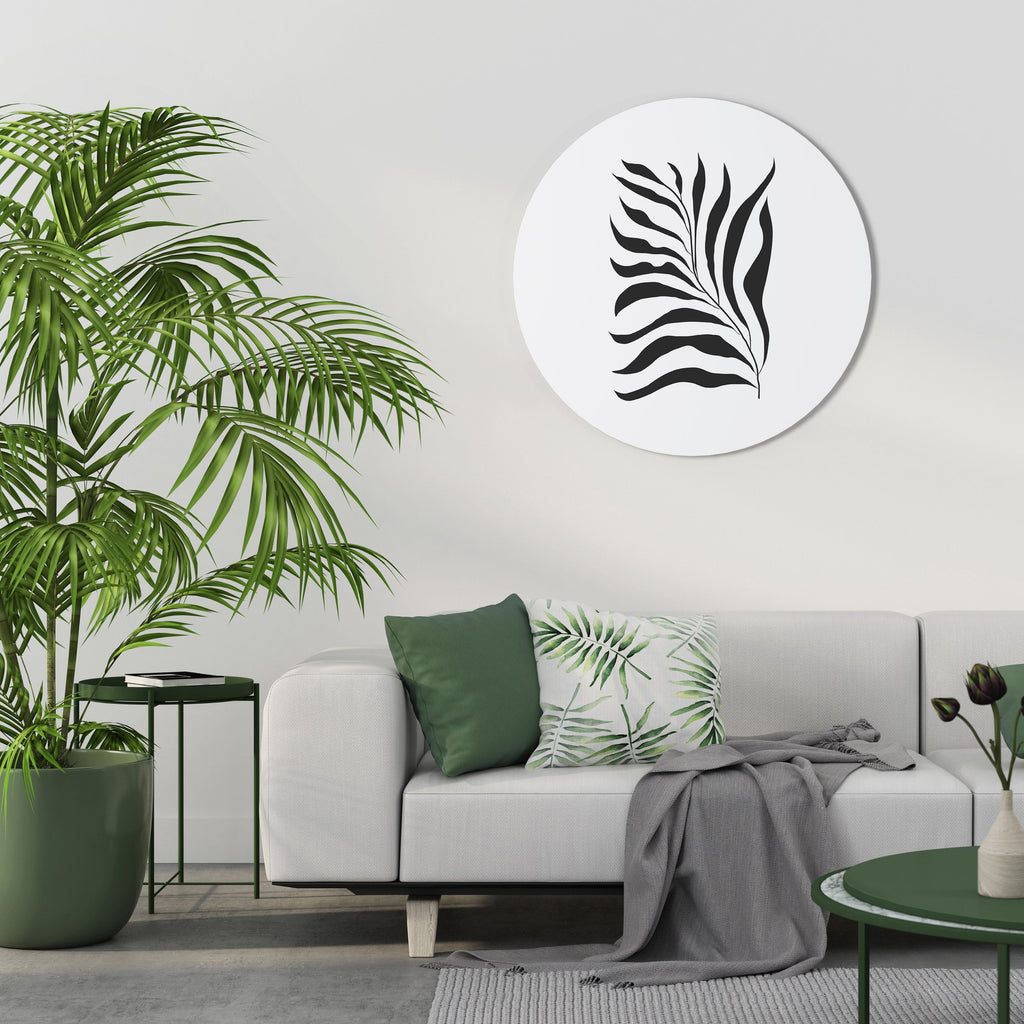 SHADOW PLANT Quadro Redondo Decorativo