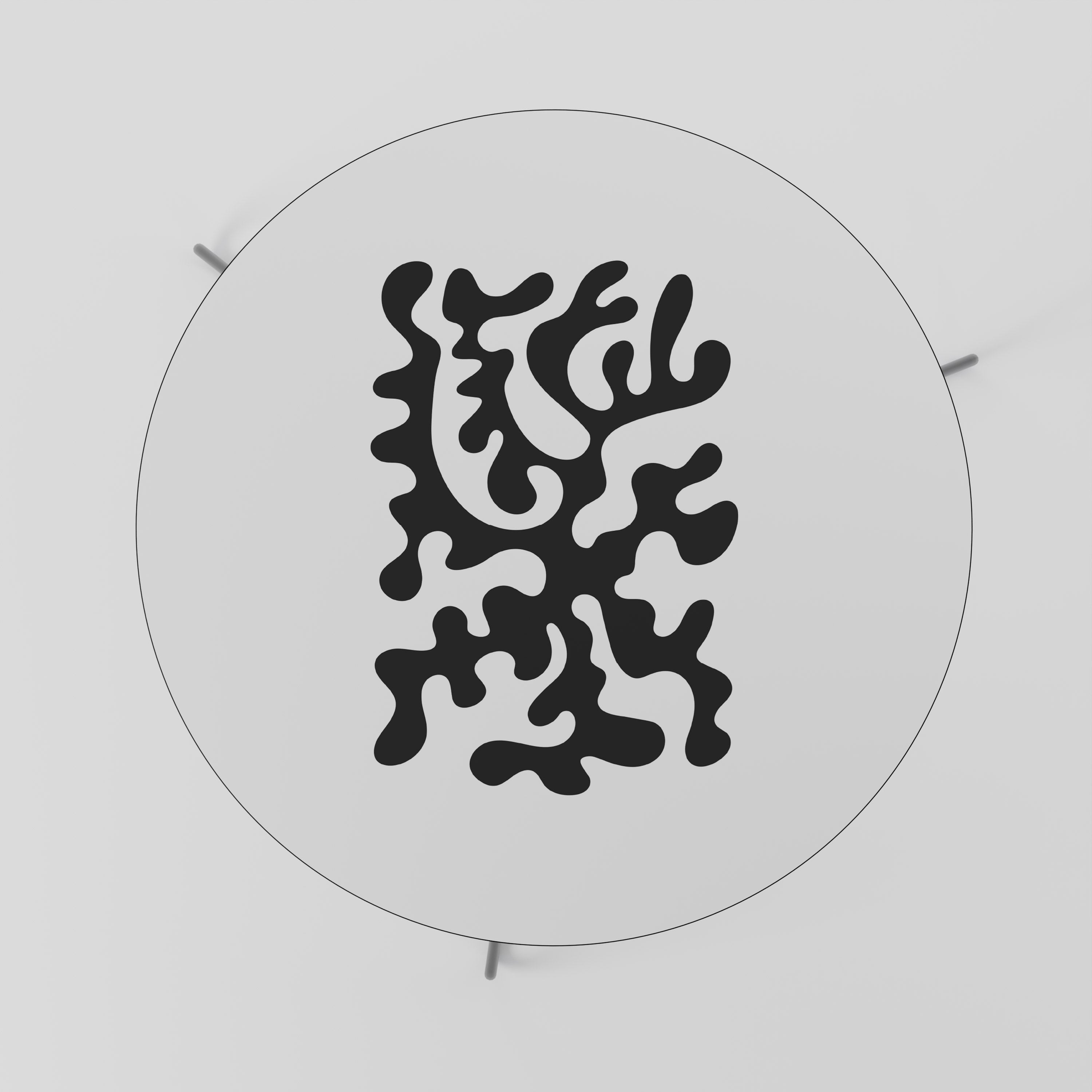 CHARCOAL CASCADE Mesa de Centro 69