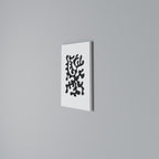CHARCOAL CASCADE Quadro em tela vertical