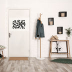 CHARCOAL CASCADE Poster Horizontal Autocolante