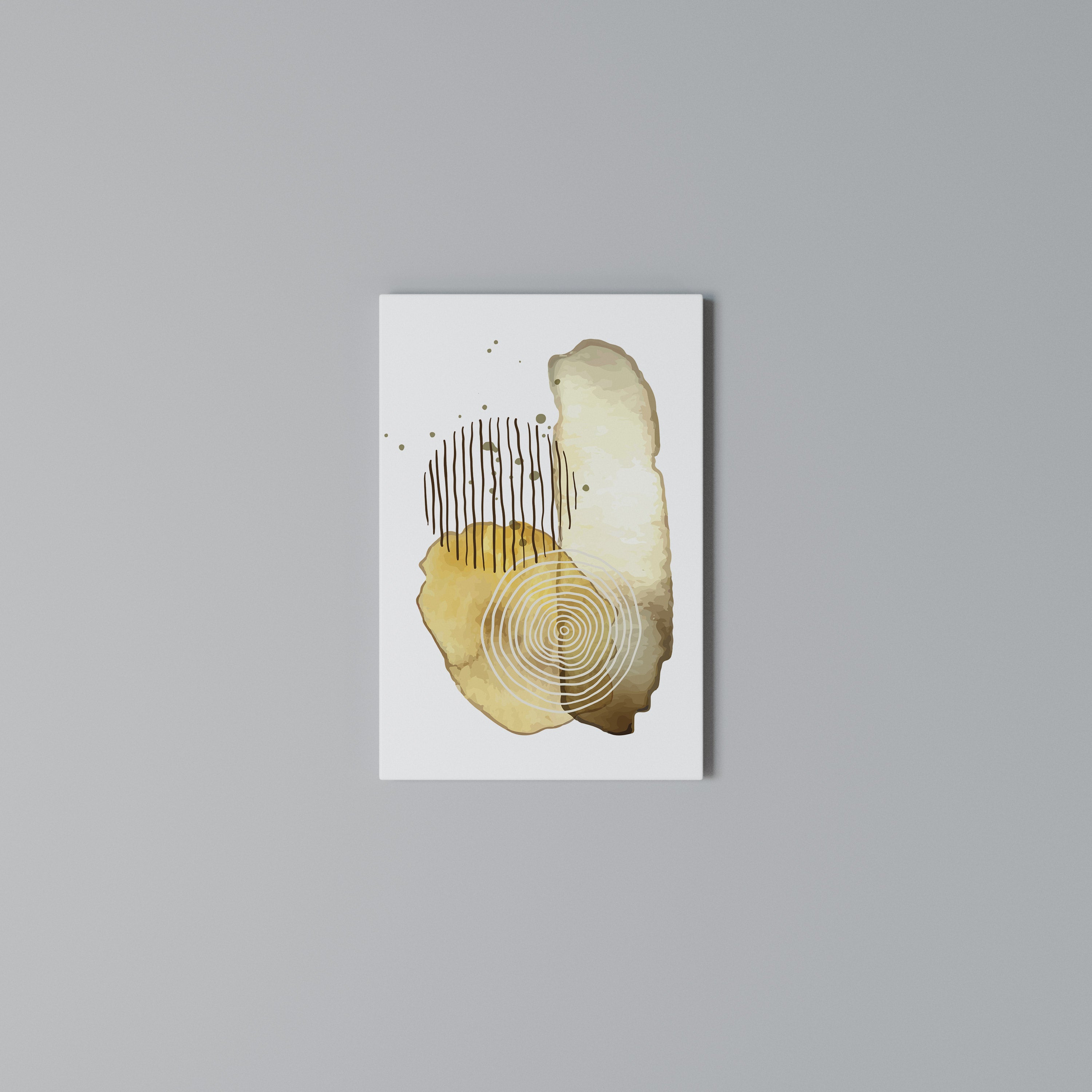 TRANSCENDENT TONES Quadro em tela vertical