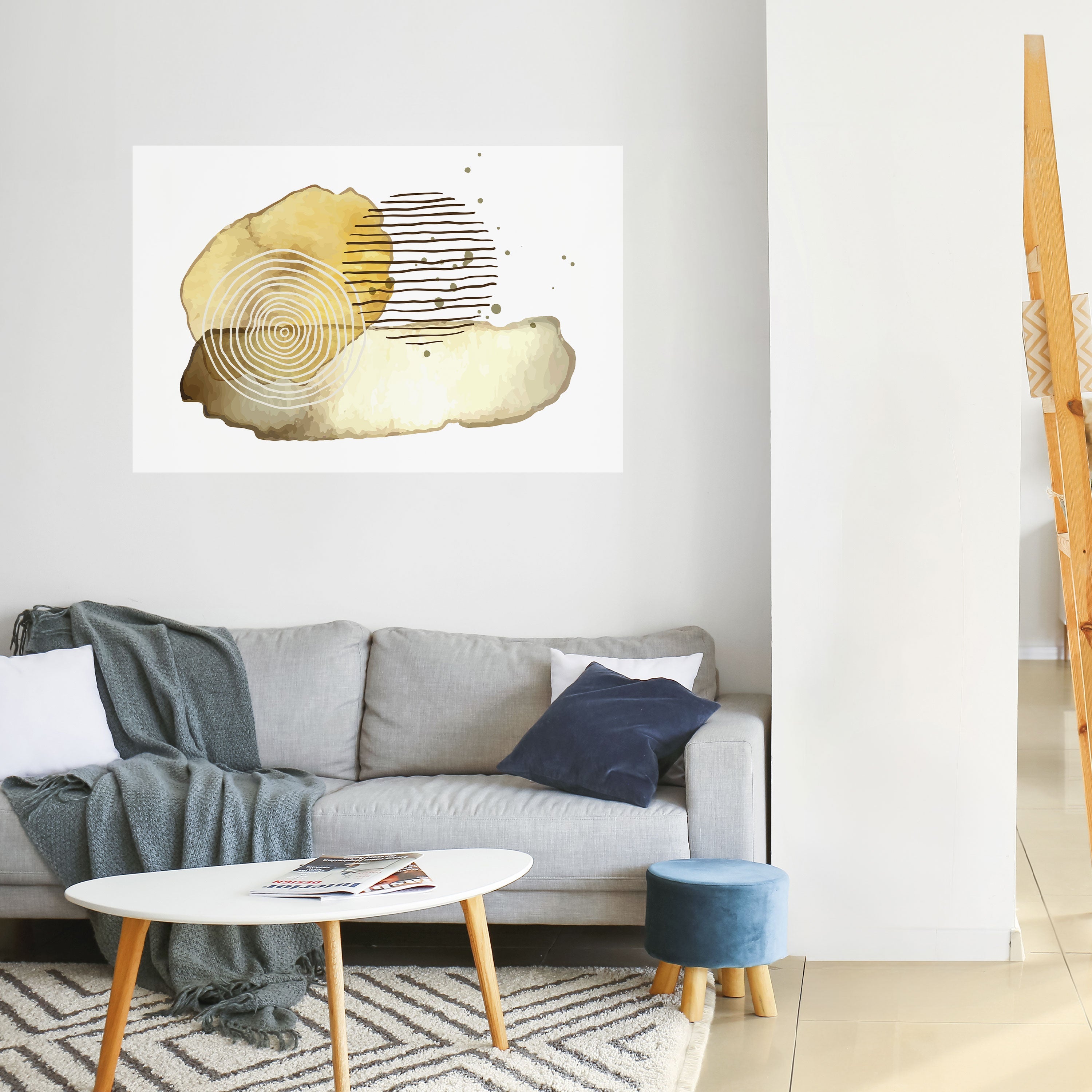 TRANSCENDENT TONES Poster Horizontal Autocolante