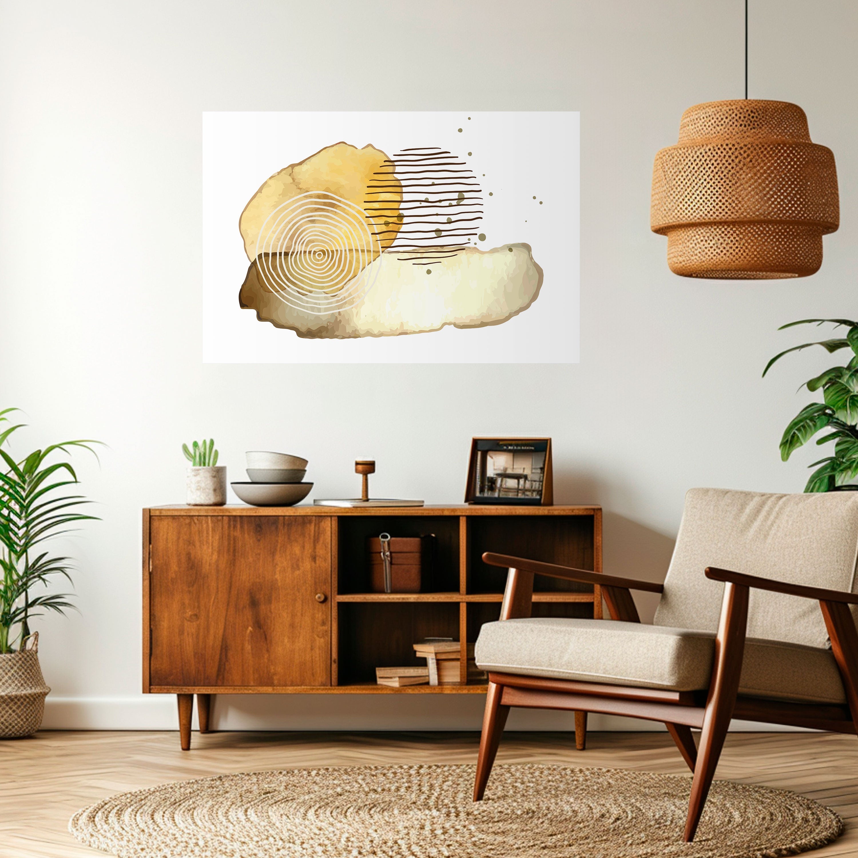 TRANSCENDENT TONES Poster Horizontal Autocolante