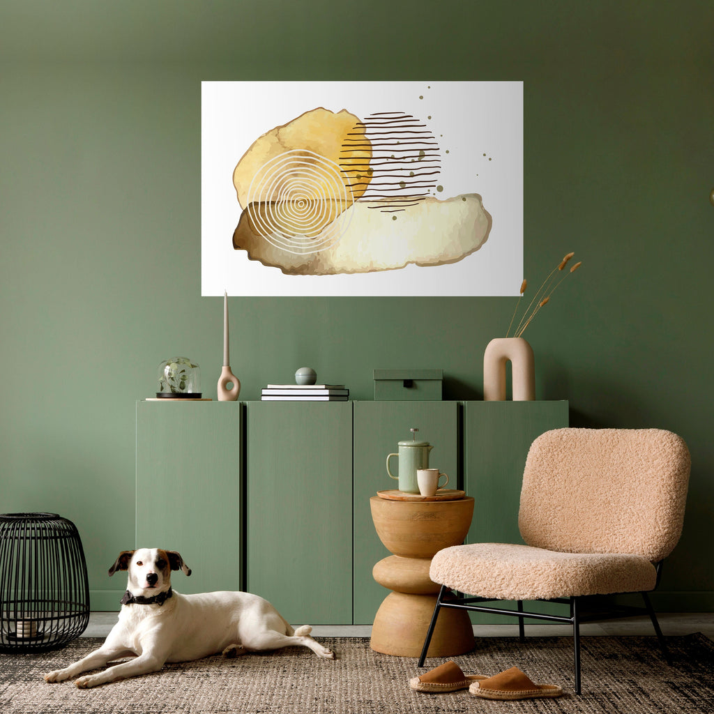 TRANSCENDENT TONES Poster Horizontal Autocolante