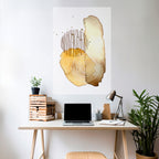 TRANSCENDENT TONES Peel and Stick Vertical Poster