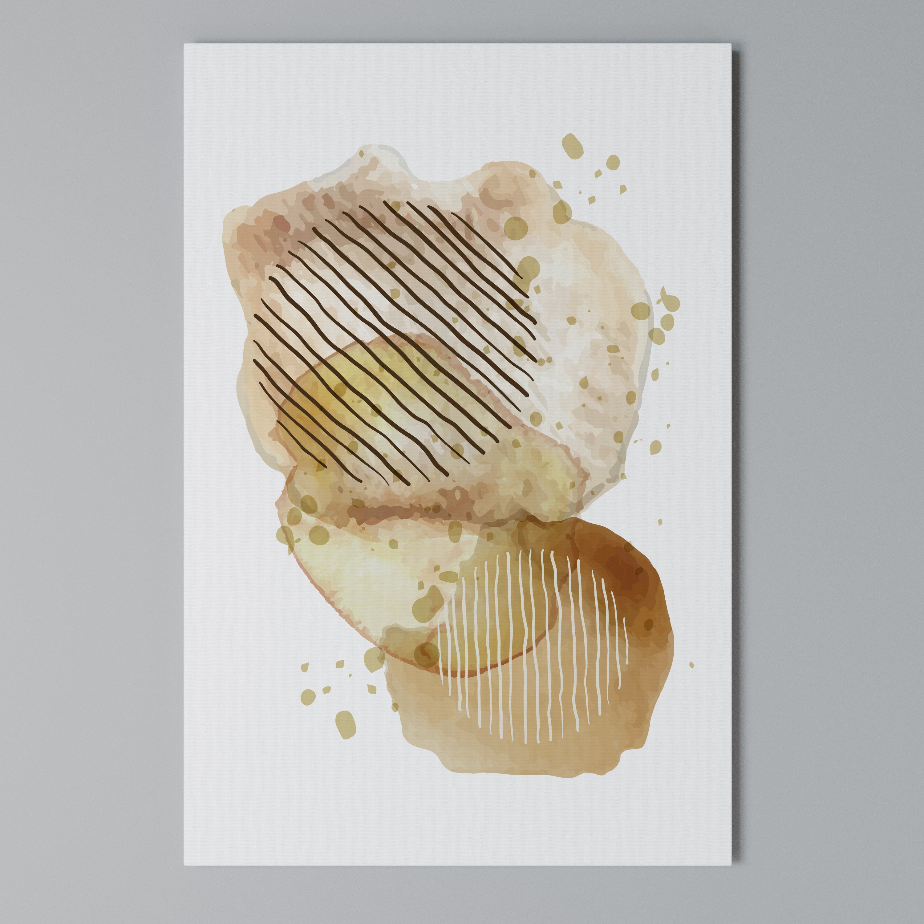 TRANSCENDENTAL HARMONY Vertical Canvas Print