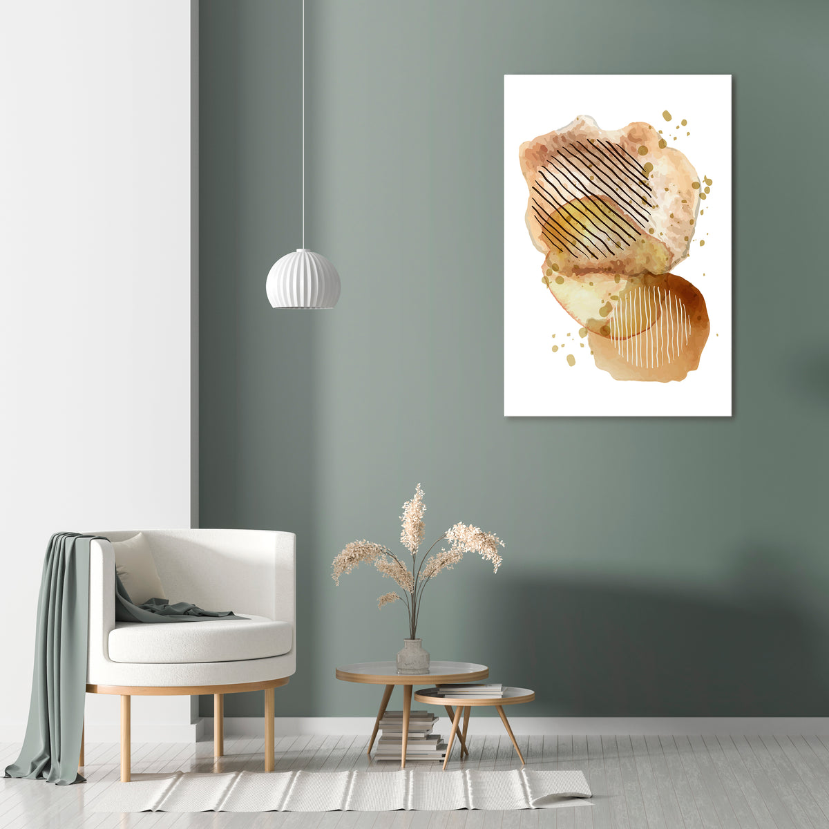 TRANSCENDENTAL HARMONY Quadro em tela vertical