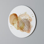 TRANSCENDENTAL HARMONY Round Wall Art