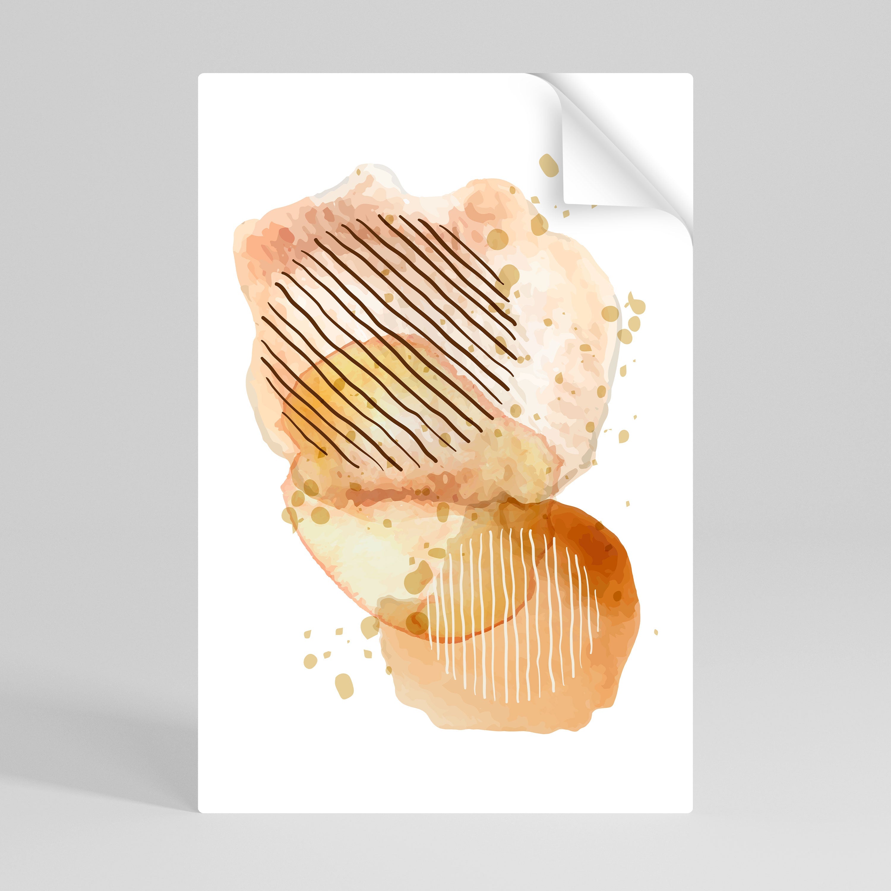 TRANSCENDENTAL HARMONY Peel and Stick Vertical Poster