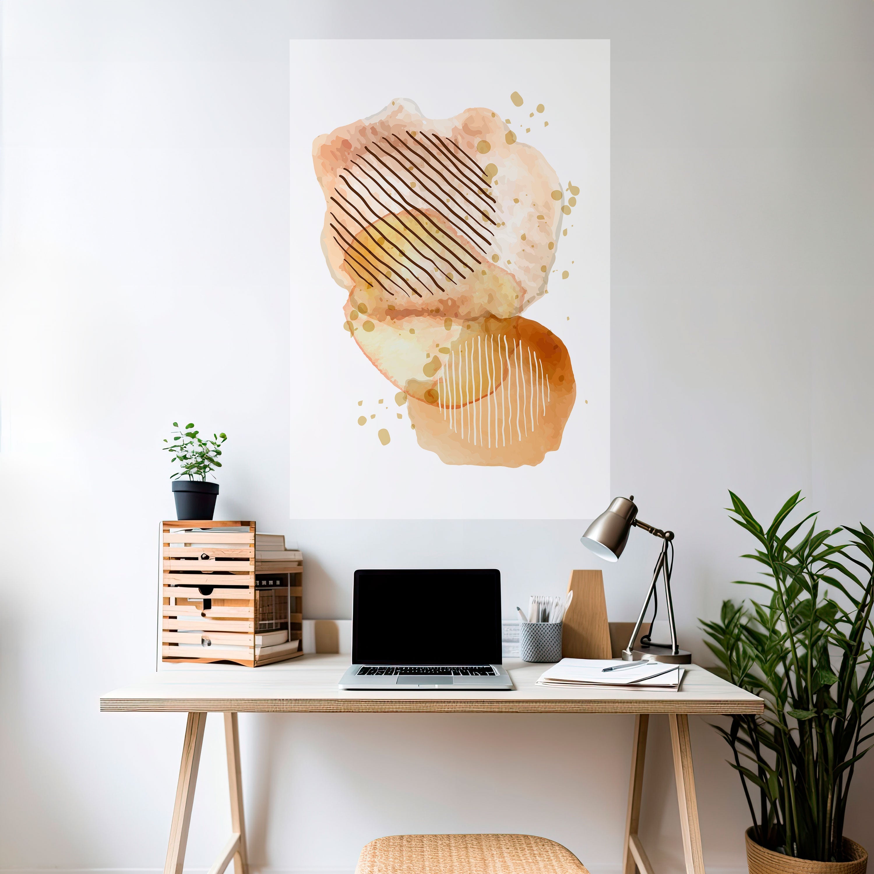 TRANSCENDENTAL HARMONY Peel and Stick Vertical Poster